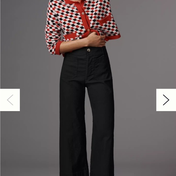 Anthropologie Maeve black Colette pant size 25 - Picture 2 of 6